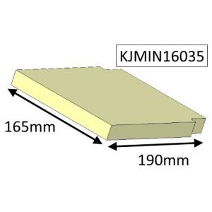 Jetmaster 16i Inset Upper Baffle Brick - KJMIN16035