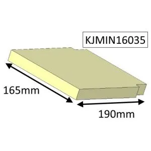 Jetmaster 16i Inset Upper Baffle Brick - KJMIN16035