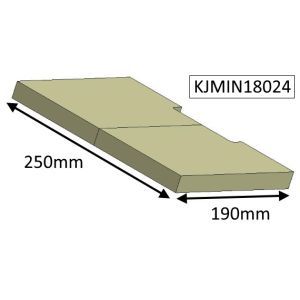 Jetmaster 18i Inset Lower Baffle Brick  - KJMIN18024