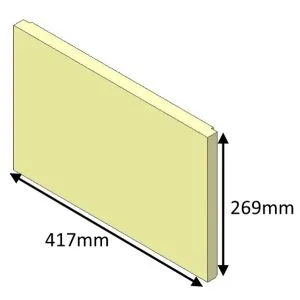Jetmaster 50i Inset Rear Side Brick - KJMIN50016