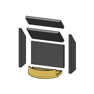 Morso 4055 - Bottom Grate [57100400]