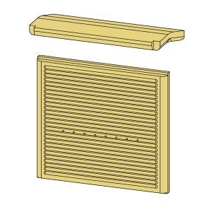 Morso 7443 - Full Fire Brick Set [M79740200] 
