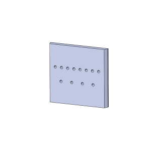 ACR Solis Spare Parts Rear Lower Vermiculite Brick (SOLIS) – S6081-1057C