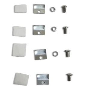 Mazona Newark Stove Spare Parts - Glass Clip Set