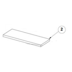 Stanley Solis 80cm Bottom Lower Baffle Plate  [DEFVERKR80] 