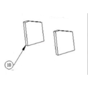 Waterford Stanley Oisin Eco Side Fire Brick Set [H00242AXX]