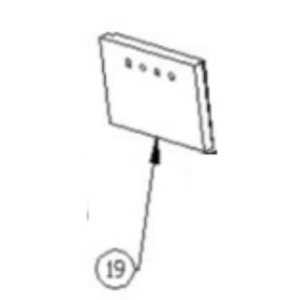 Waterford Stanley Oisin Eco Rear Fire Brick [H00243AXX]