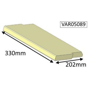 Cleanburn Stromstad Baffle Brick - VAR05089