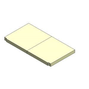 Parkray Aspect 6 (Eco)Base Fire Brick - ASPS06018