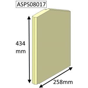 Parkray Aspect 8 (Eco) Right Hand Side Fire Brick - ASPS08017