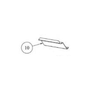 Aga Stretton Insert Stove Non Boiler Bottom Lower Baffle Plate [F01198AXX] MK2