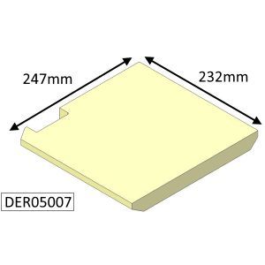Di Lusso R5 Models Base Left Hand (Eco) Fire Brick - DER05007