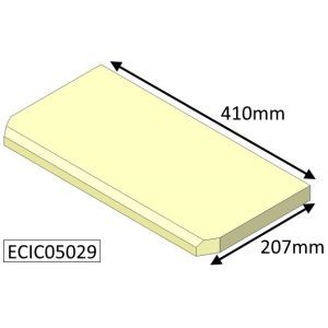 Parkray Aspect 5 Compact (Non Eco) Base Fire Brick - ECIC05029