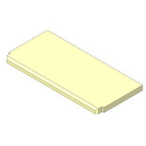 Parkray Aspect 9 Base Fire Brick - ECIR09017