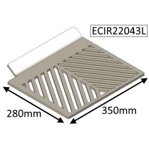 Parkray Aspect 80B Left Hand Grate Bar - ECIR22043L