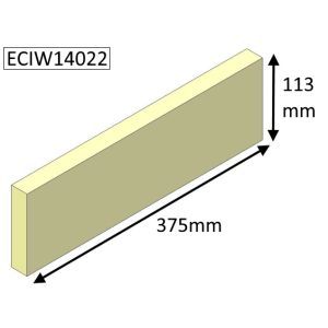 Parkray Aspect 14 Boiler(Non Eco) Side Lower Fire Brick - ECIW14022