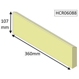 Hunter Hawk 4/4D Multifuel (CE and CEvII) Rear Brick - HCR06088
