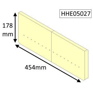 Hunter Herald 5 (Eco) Rear Fire Brick -  HHE05027