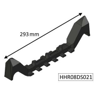 Hunter Herald 8 Double Sided Single Depth Riddling Lower Grate Bar - HHR08DS021