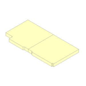 Hunter Allure 7 Bottom Base Brick - JMES07009