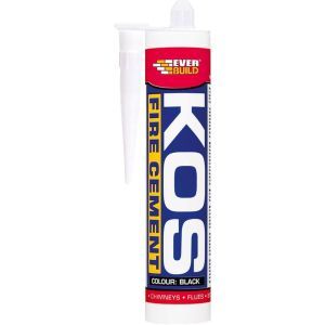 Everbuild Kos Flue Grade Fire Cement 300ml Cartridge
