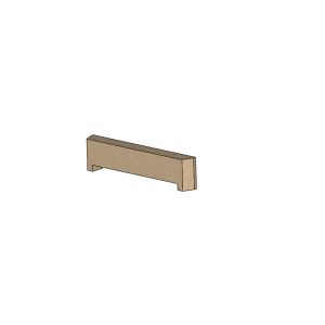 ACR Novus Spare Parts Rear Upper Vermiculite Panel (NOVUS) – (NO6081-474C)