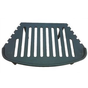 16" Mourne / Tulip Cast Iron Bottom Fire Grate High Leg
