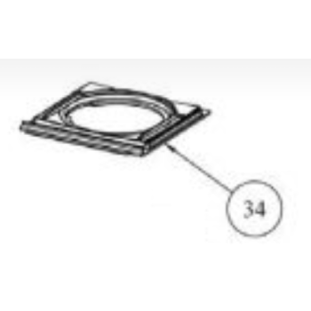 Aga Stretton Insert Stove Non Boiler Grate Support Plate / Outer Frame [Z00035AXX]