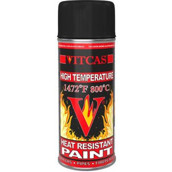 High Temperature Heat Resistant Spray Paint - Black