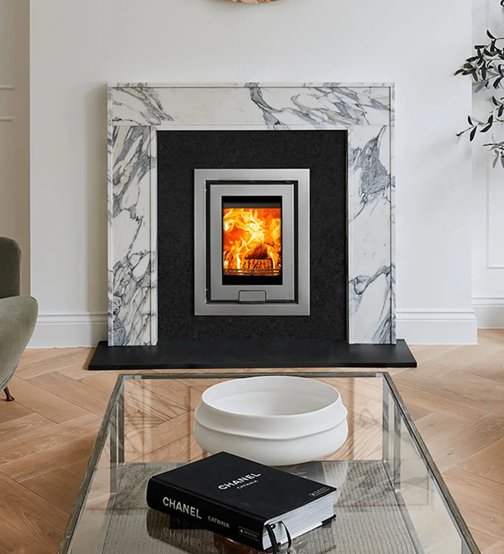 Di Lusso R4 Eco Design Wood Burning Inset Stove