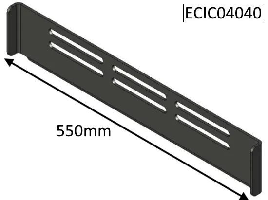 Parkray Aspect 4 Compact (Non Eco) Log Retainer - ECIC04040