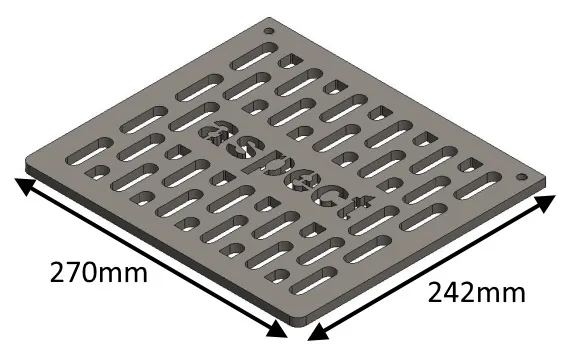 Parkray Aspect 4 Double Sided Double Depth  - ECIR04DD078