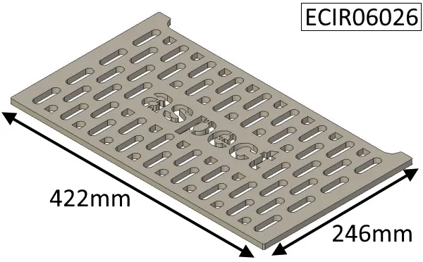 Parkray Aspect 6 (Non Eco) Grate Bar - ECIR06026