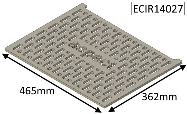 Parkray Aspect 14 (Non Eco) Grate Bar - ECIR14027