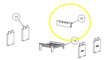 Waterford Stanley Fionn Boiler Stove Back Baffle Plate [Q00033AXX] 