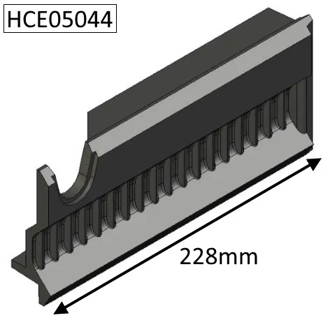 Cleanburn Norreskoven (MKI) Left Hand Side Plate - HCE05044