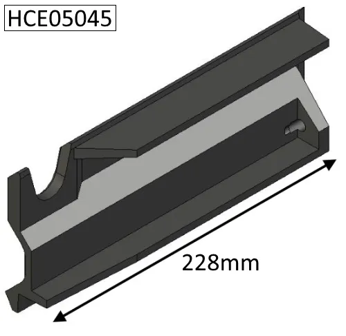 Cleanburn Norreskoven (MKI) Right Hand Side Plate - HCE05045