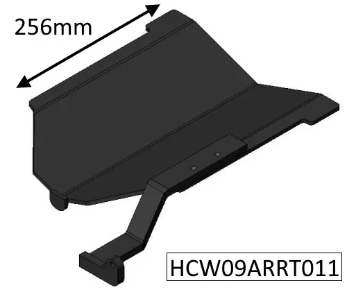 Cleanburn Sonderskoven 20B Inset Baffle Plate - HCW09ARRT011