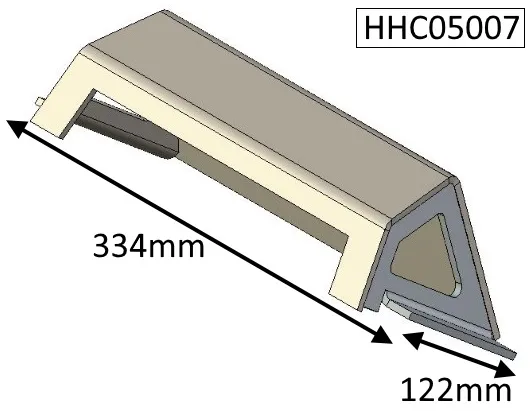 Eco Ideal Eco 1 Baffle (CEvII) Plate - HHC05007