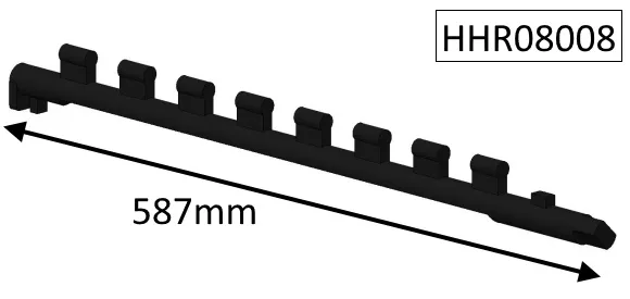 Parkray Consort 9 Slimline Cam Bar - HHR08008