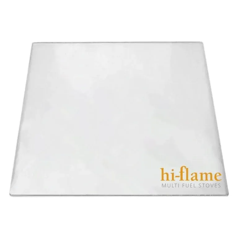 Graphite Inset Convector Stove  - Replacement Glass 
