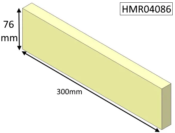 Di Lusso R4 Models Rear Lower Fire Brick - HMR04086
