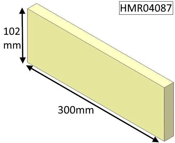 Di Lusso R4 Models Rear Centre Fire Brick - HMR04087