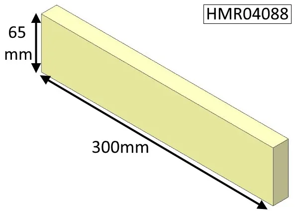Di Lusso R4 Models Rear Upper  Fire Brick - HMR04088