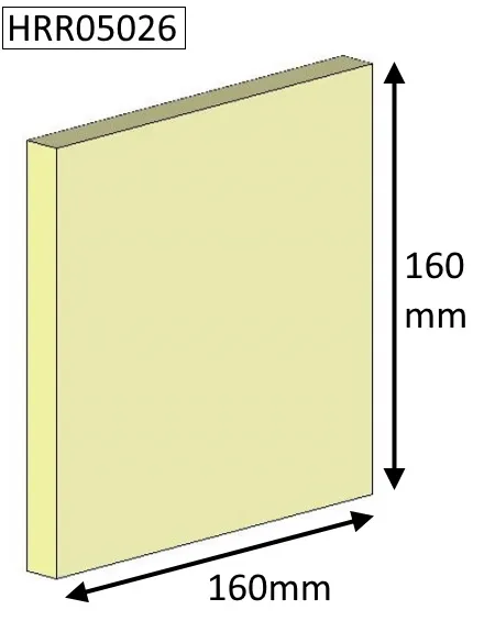 Parkray Derwent Side Fire Brick - HRR05026