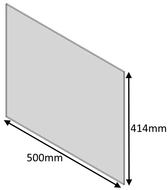 Jetmaster 60i Inset Replacement Glass - K107047