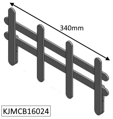 Jetmaster 16" Open Standard 16 Inch Log Retainer - KJMCB16024