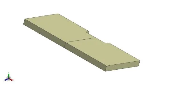 Jetmaster 60i and 60i Low Inset Lower Baffle Brick - KJMIN60L016