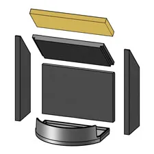 Morso 4055 - Upper Baffle Plate [57100100]