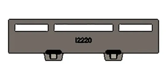 Mazona Portland / Dedham 5 Inset Stove Spare Parts - Centre Grate